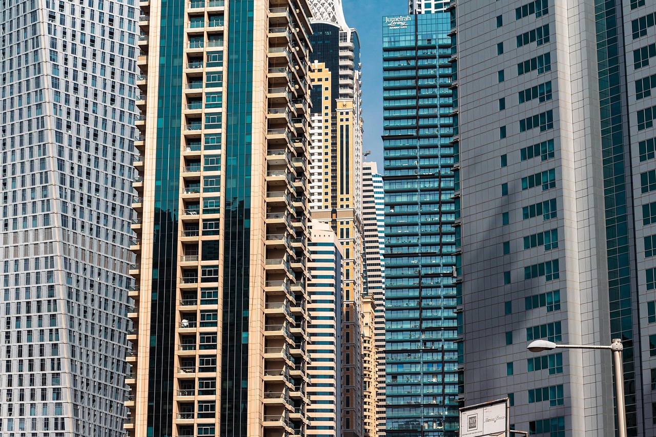 Dubai, skyscraper, architecture — Useful Impression Creating